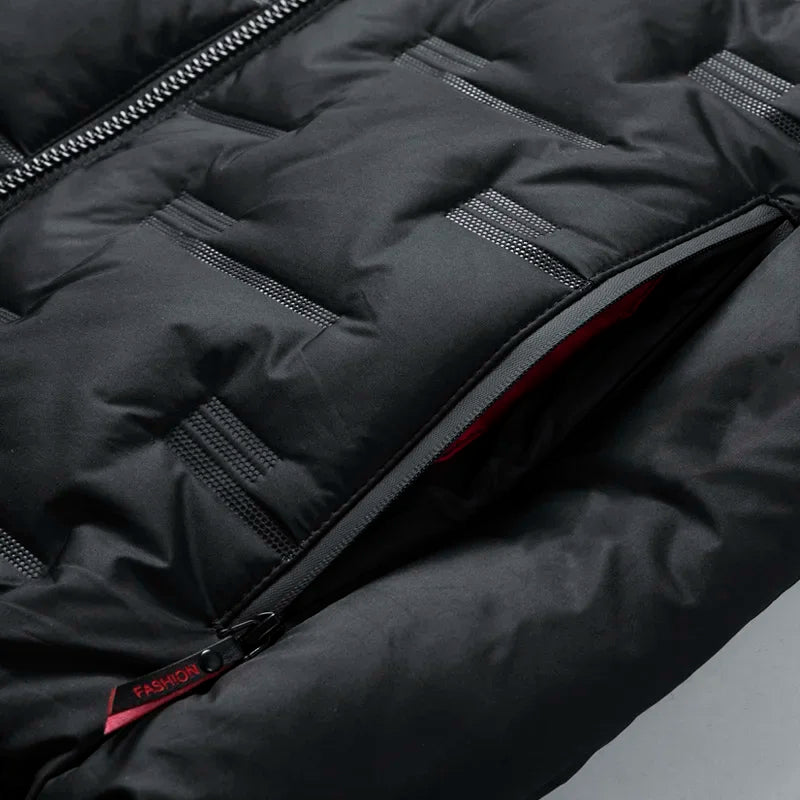 Levoire | Veste Intermédiaire Ultralégère Matelassée Avec Capuche Pour Hommes