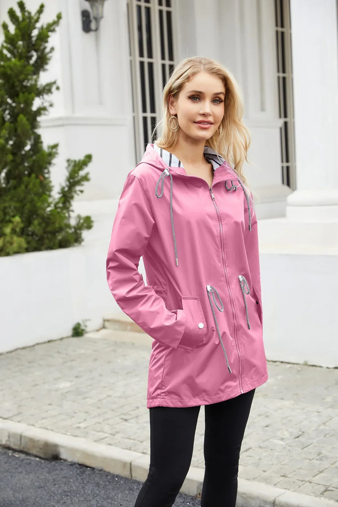 Levoire | Veste De Pluie Imperméable Rosa