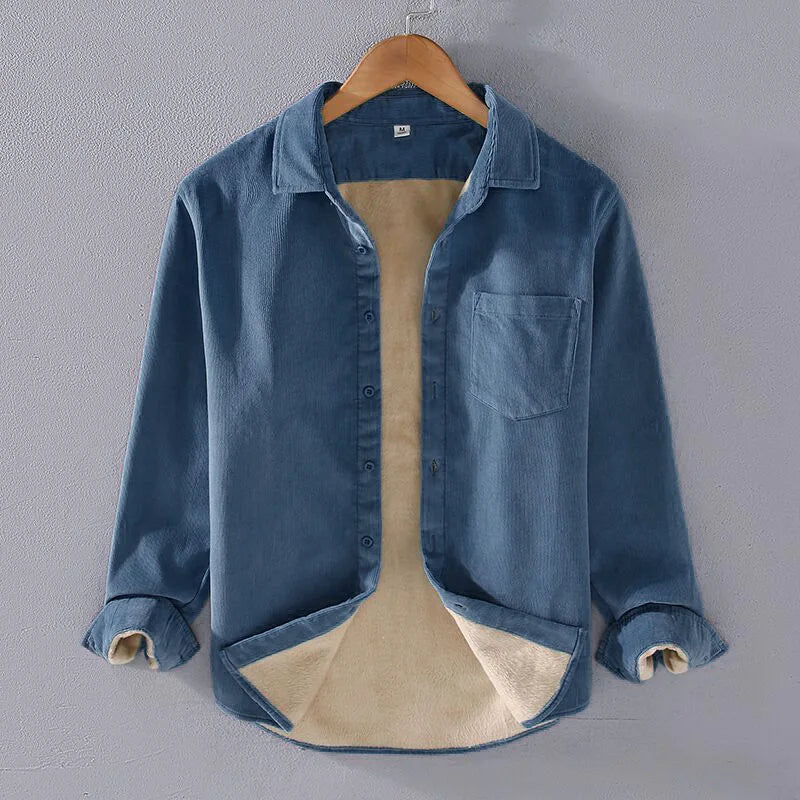 Levoire | Chemise à col cordon Pittahihaton Bleu