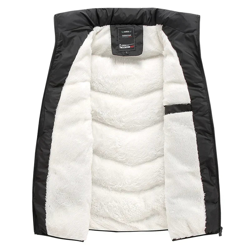 Levoire | Veste Matelassée Décontractée Avec Doublure En Fleece Ultra Fine Pour Hommes