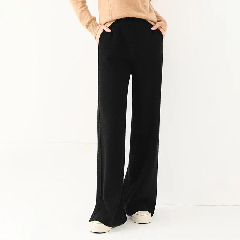 Levoire | Pantalon Large Purifié Pour Femmes Noir