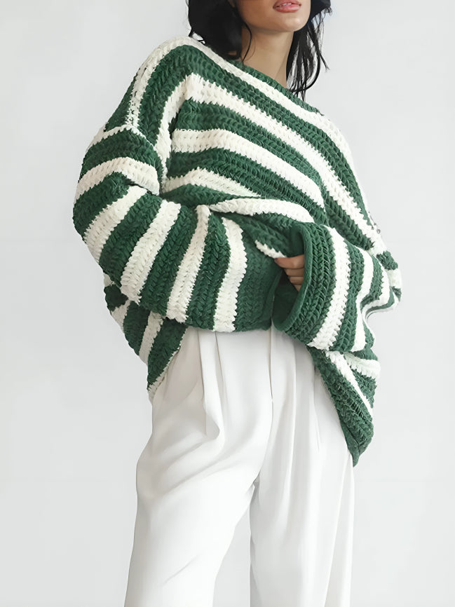 Levoire | Pull Douillet Pour Jours Détendus Vert