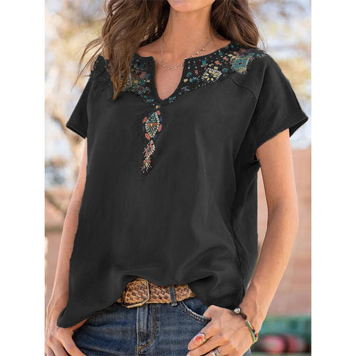 Levoire | Blouse Boho Avec Motif Floral