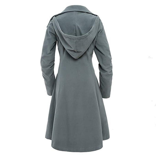 Levoire | Trench-Coat Élégant Avec Capuche
