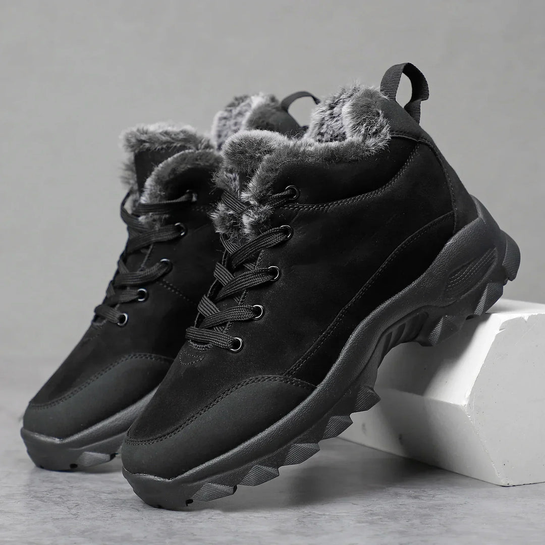 Levoire | Bottes D'Hiver Pour Homme Avec Semelle Epaisse Noir