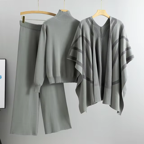 Levoire | Ensemble de 3 pièces en laine douce et confortable