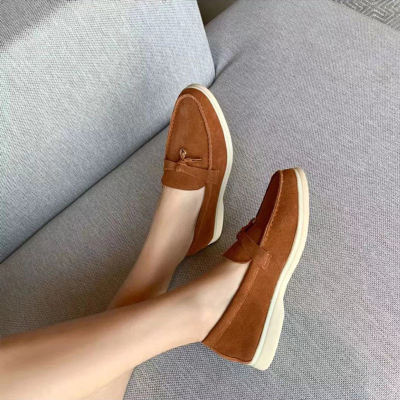 Levoire | Mocassins Pour Femmes Avec Boucle braun