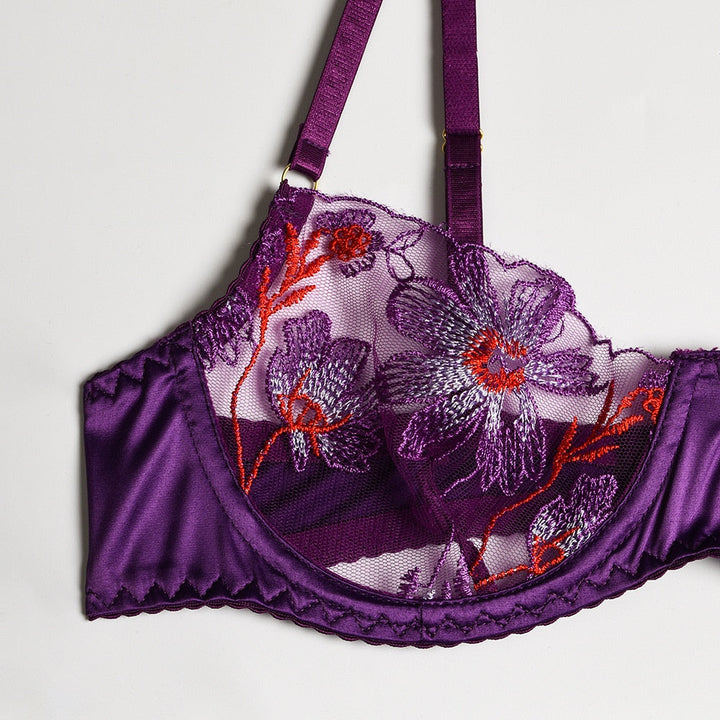 Levoire | Ensemble De Lingerie Transparent Avec Des Détails Fins