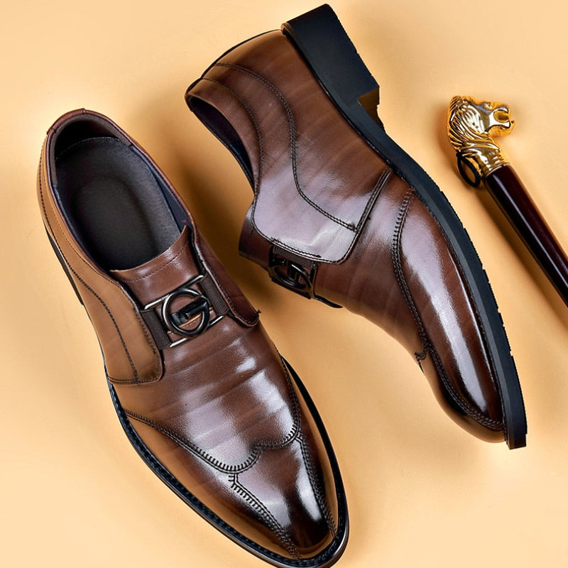 Levoire | Chaussures en Cuir Souple à Détail Chic pour Femmes