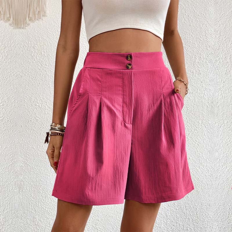 Levoire | Pantalons Bermuda Colorés Décontractés Pour Femmes