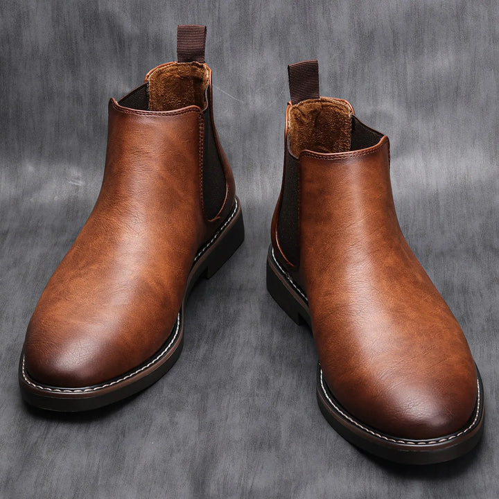 Levoire | Bottines Chelsea Élégantes Et Polyvalentes Marron
