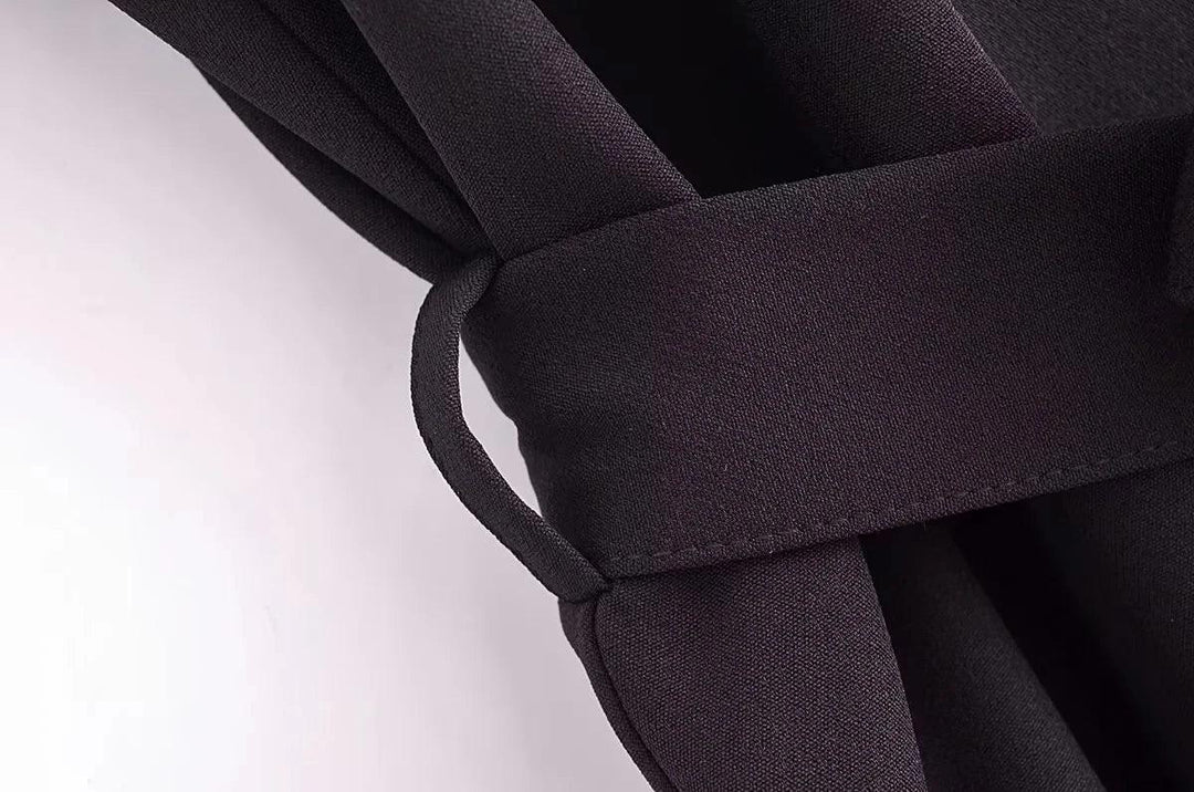 Levoire | Élégante Robe Longue Style Gilet Plissé Pour Femme