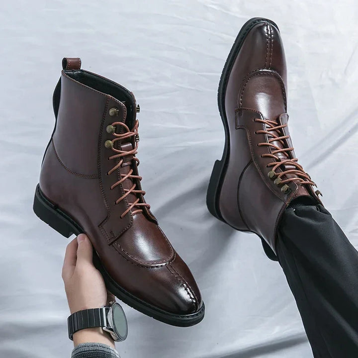 Levoire | Bottes En Cuir Élégantes Noir