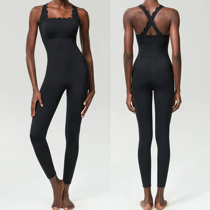 Levoire | Combinaison De Yoga Noir