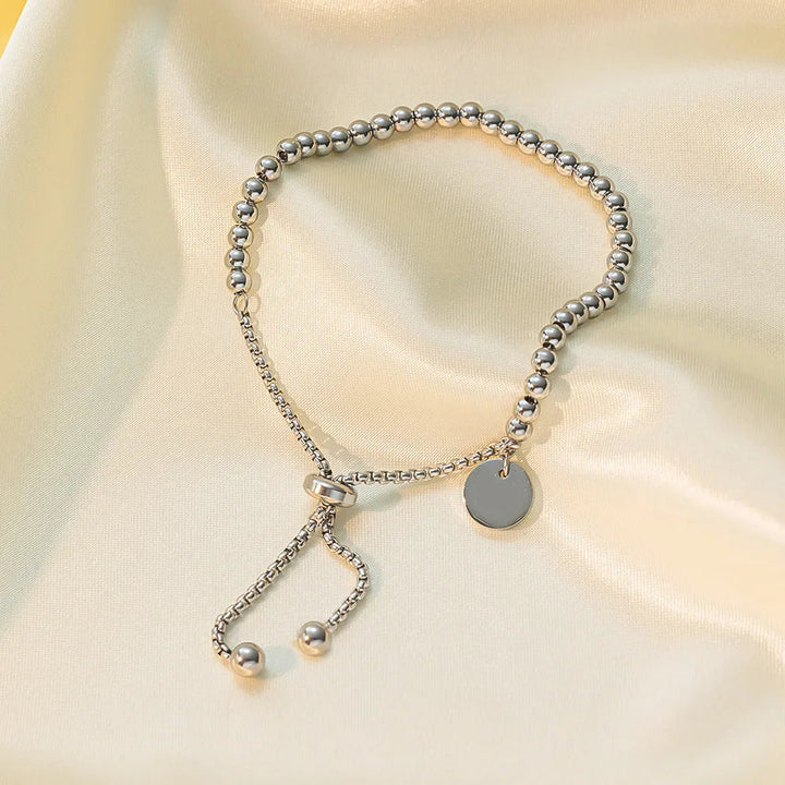 Levoire | Bracelet Doré À Perles Argent