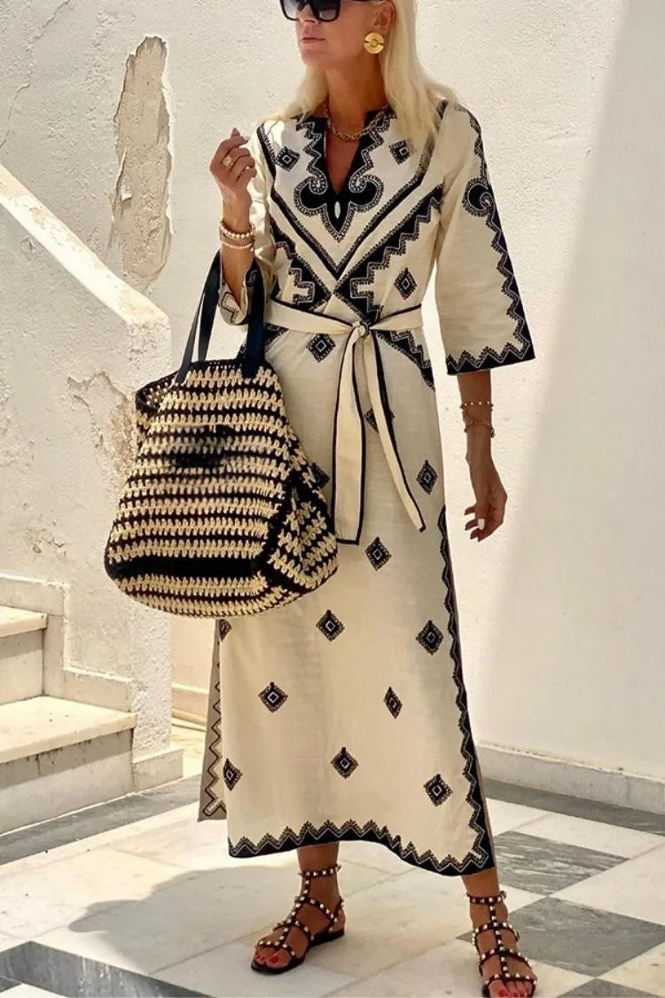Levoire | Robe En Fibre Synthétique Couleur crème blanc