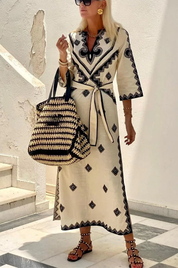 Levoire | Robe En Fibre Synthétique Couleur crème blanc
