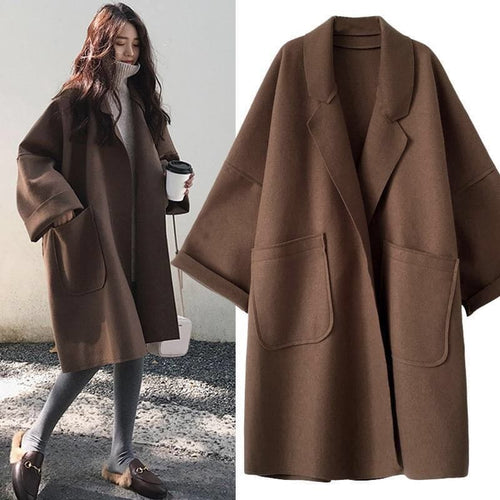 Levoire | Grande Taille Manteau Long