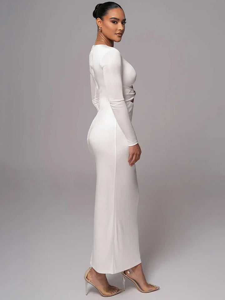Levoire | Robe Longue Elégante Avec Une Coupe Moulante Sexy