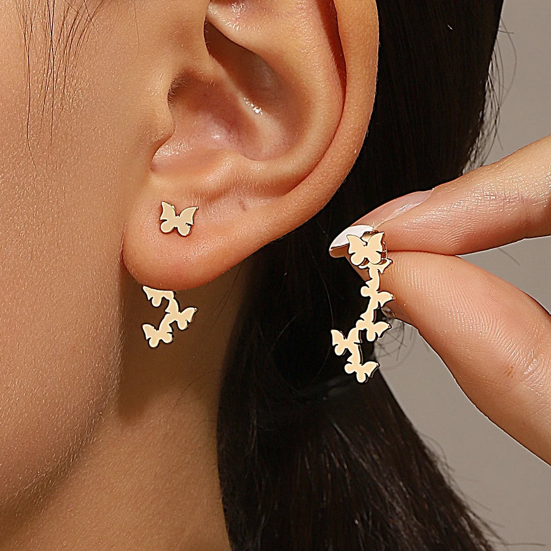 Levoire | Boucles Géométriques Acier Inoxydable 2046