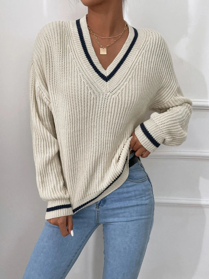 Levoire | Pull En Maille Français Abricot