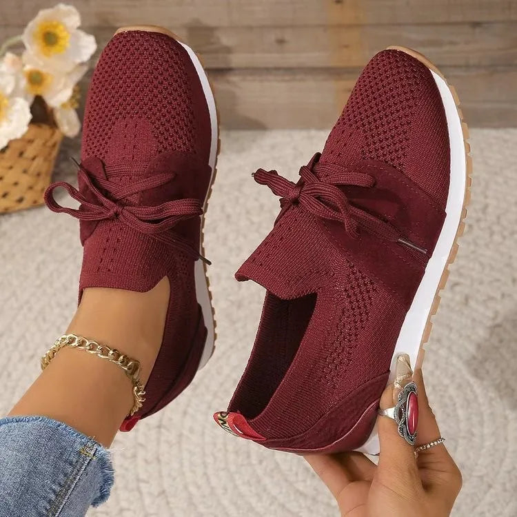 Levoire | Chaussures Pour Femmes Parfaites Pour Toute La Journée Vin Rouge