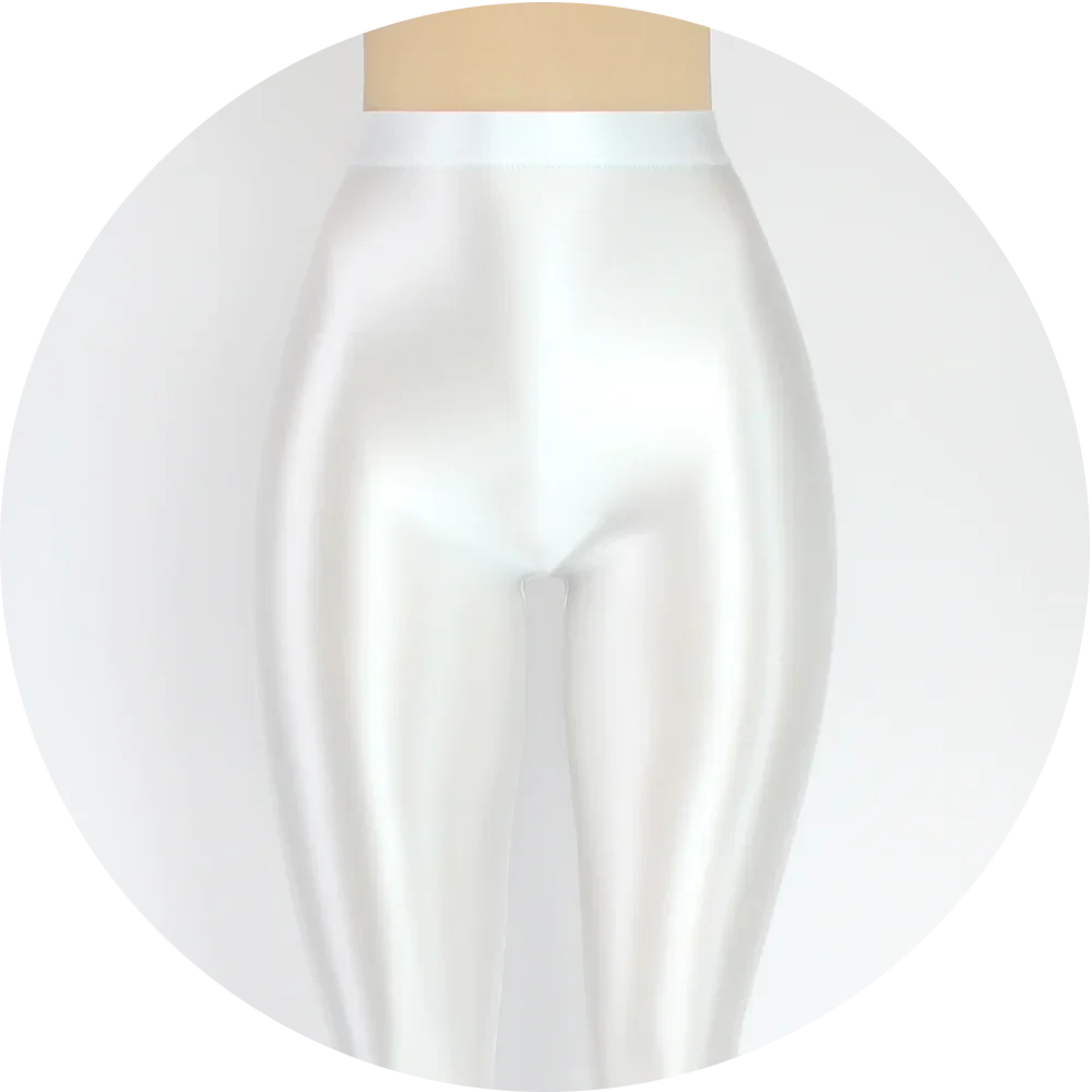 Levoire | Collants Satin Brillant WEISS