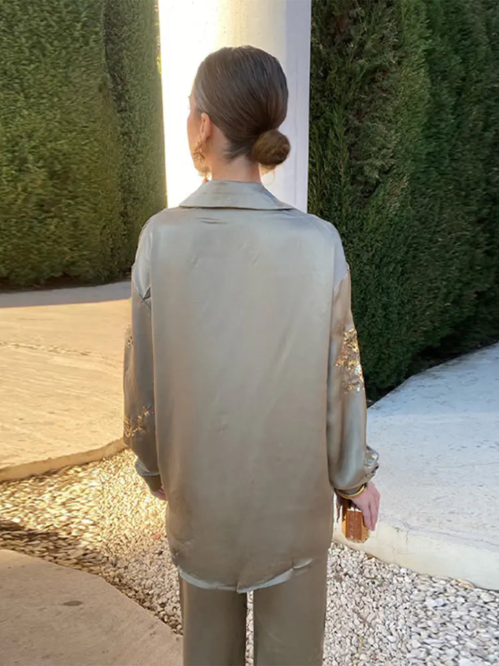 Levoire | Ensemble Élégant Pour Femmes - Gris