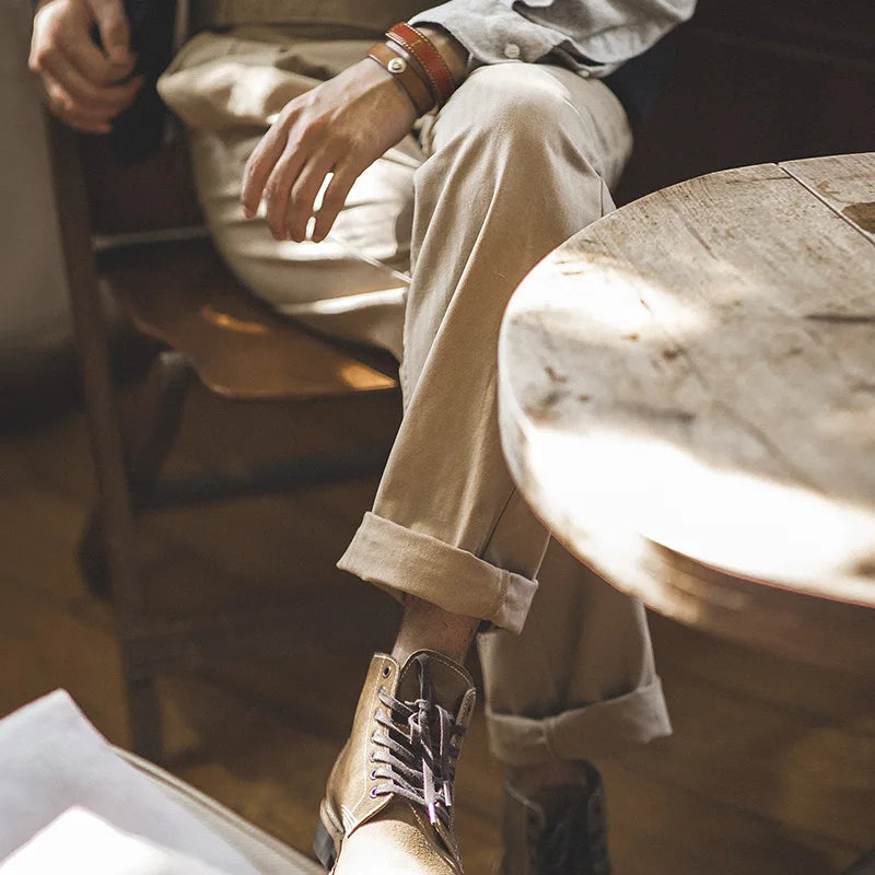 Levoire | Collecte De Vin Pantalons À Taille Haute Ajustables Pour Hommes