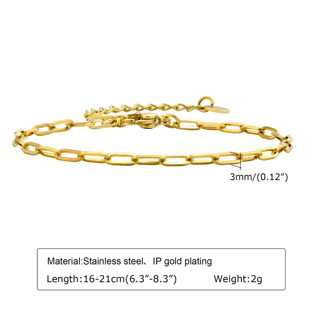 Levoire | Bracelet Paperclip BR-1515G