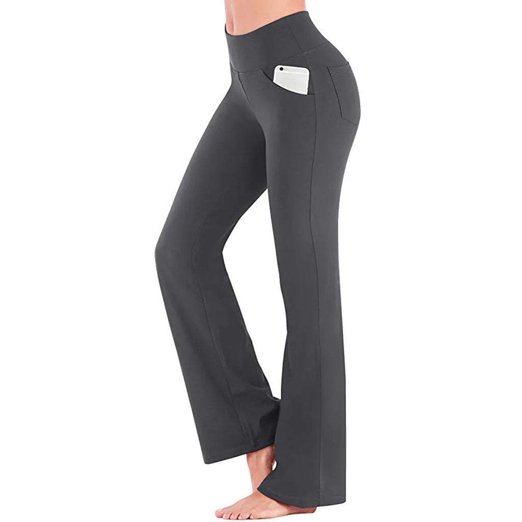 Levoire | Pantalon palazzo pour femmes Gris