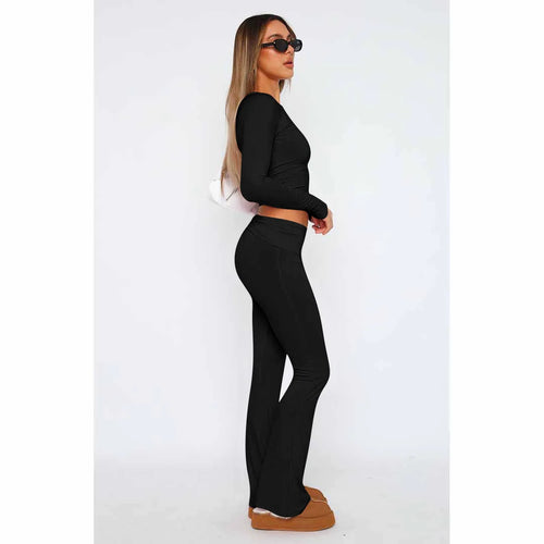 Levoire | Ensemble Femme 2 Pièces, Uni, Tendance, Survêtement Confortable
