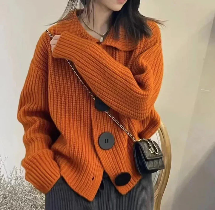 Levoire | Veste En Tricot Élégante Avec Fermeture À Boutons