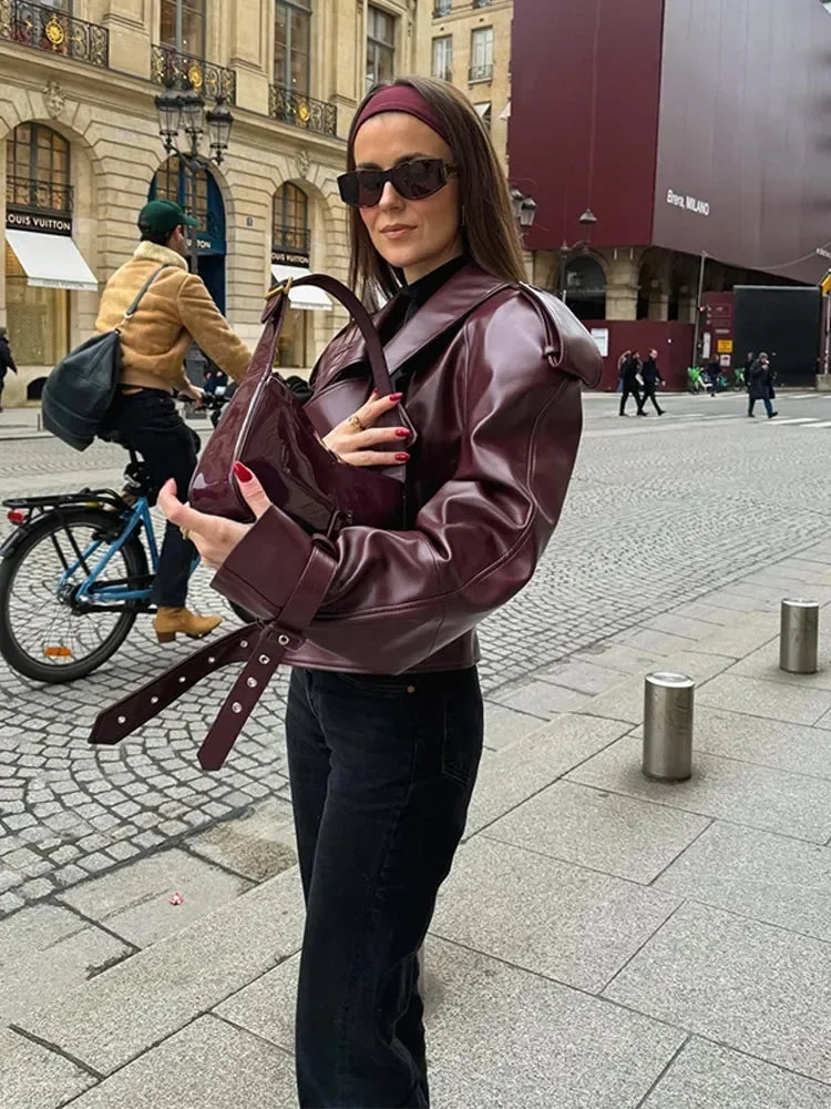 Levoire | Veste En Cuir Artificiel