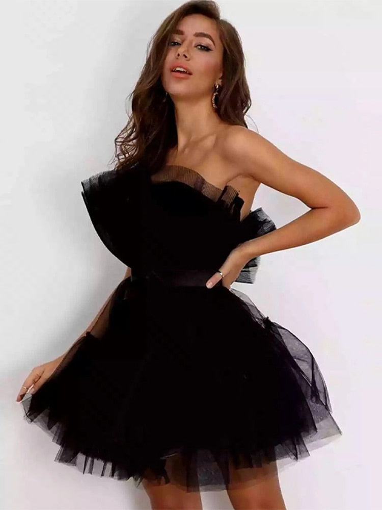 Levoire | Robe En Tulle Robe De Fête Au Design Unique