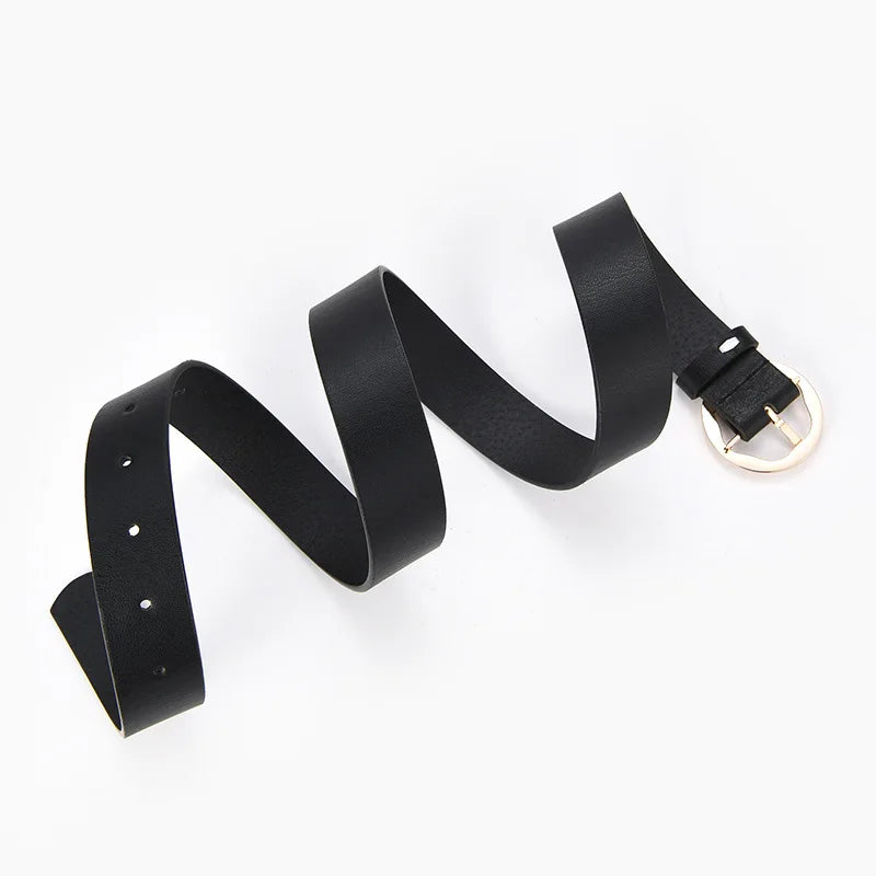 Levoire | Ceinture Femme Moderne Élégante Avec Boucle Dorée