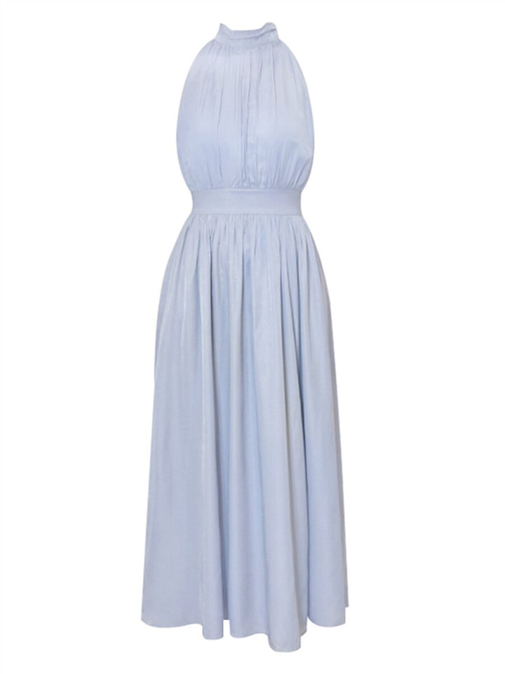 Levoire | Robe Midi En Chiffon Décolletée