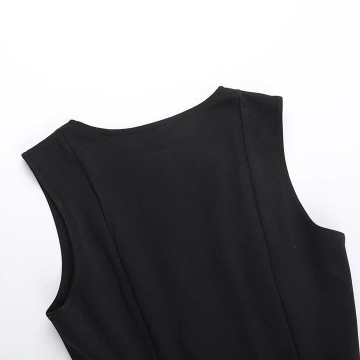 Levoire | Élégante robe mini boutonnée