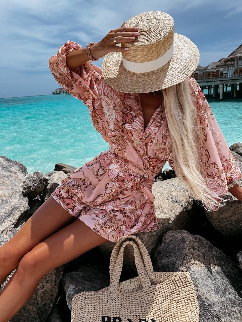Levoire | Combinaison De Plage Rosa