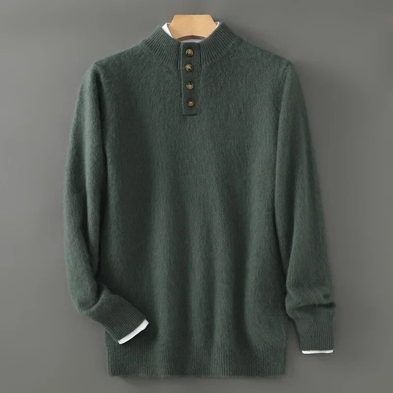 Levoire | Pull Col Montant 100% Cachemire