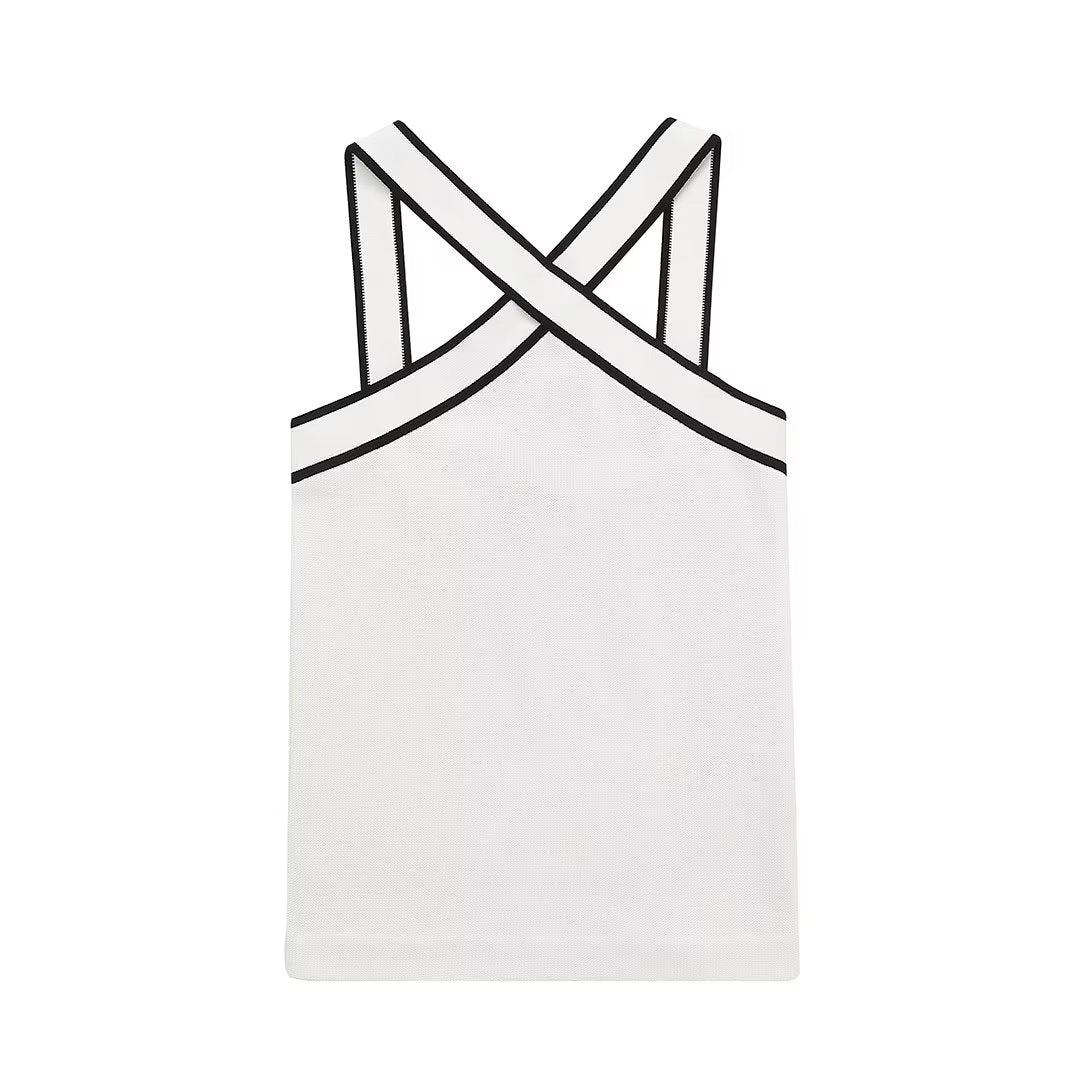 Levoire | X Tricot Débardeur Blanc