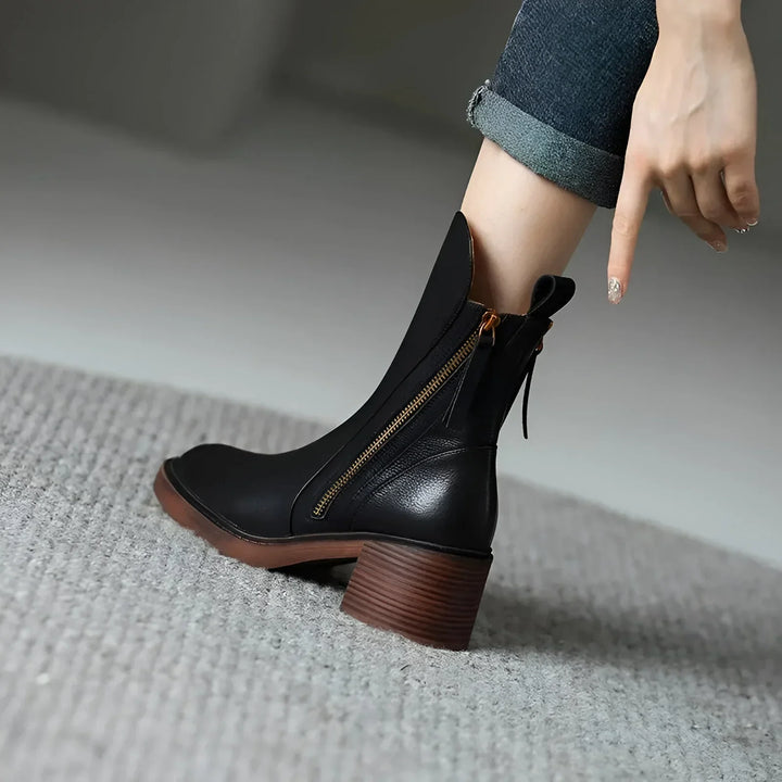 Levoire | Bottes en Cuir Confortables et Élégantes pour Femmes