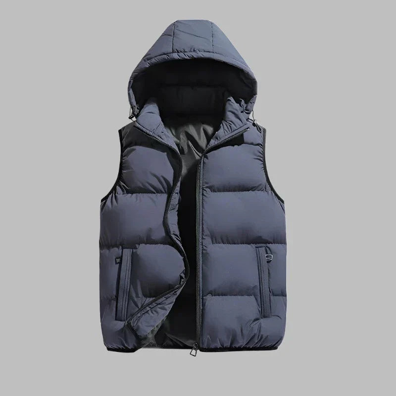 Levoire | Veste De Transition Légère Pour Hommes Avec Capuche Gris