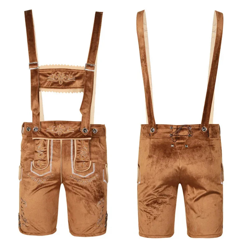 Levoire | Lederhosen Oktoberfest Vêtement Pour Hommes Beige