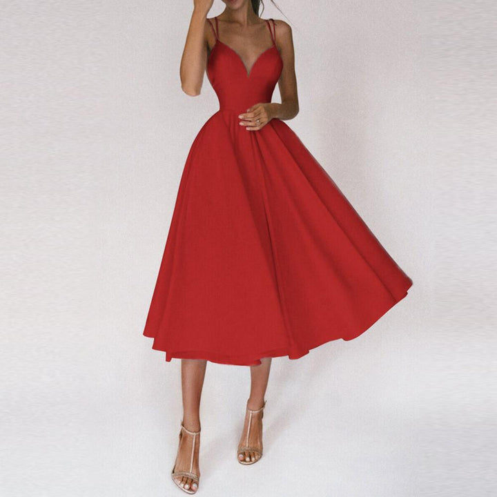 Levoire | Robe Habillée Classique & Élégante Rouge
