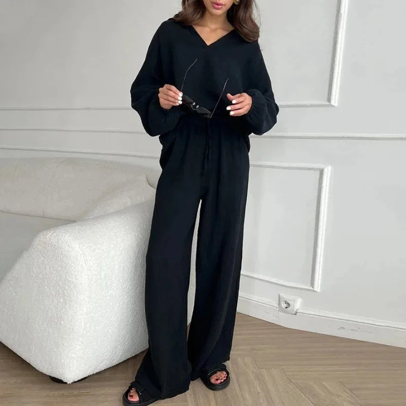 Levoire | Robe Pull Livy au Style Élégant Noir