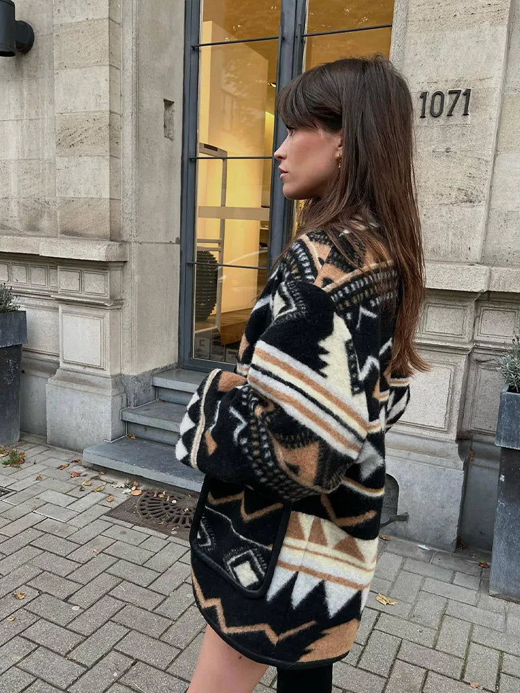 Levoire | Veste géométrique vintage