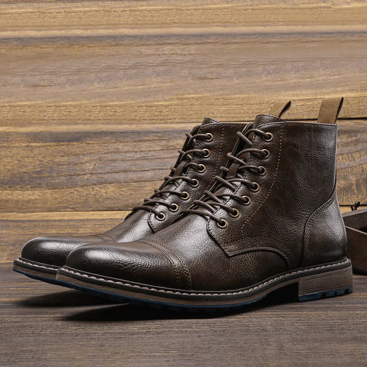 Levoire | Chaussettes de Pantalon Bottes Modernes en Cuir