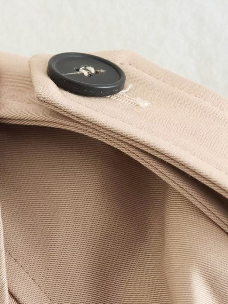 Levoire | Trench-coat beige coupé