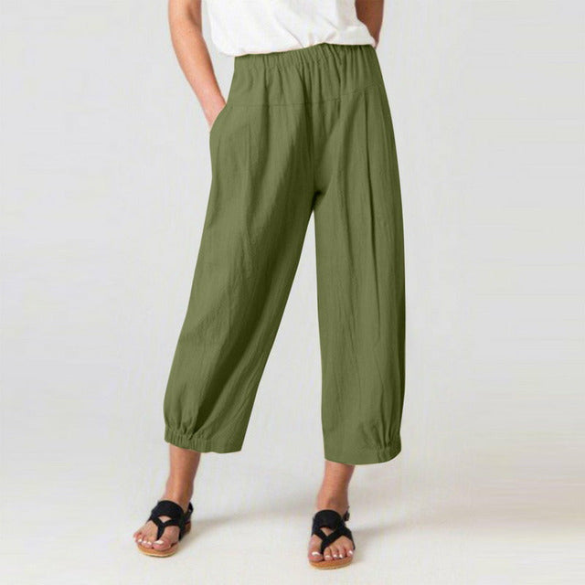 Levoire | Avec Taille Haute Vert Olive